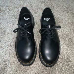 Never worn classic platform Dr. Martens.